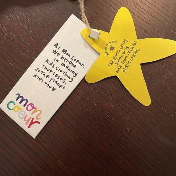 Mon Coeur Baby Rashguard Top size 3-6M - Picture 4 of 5